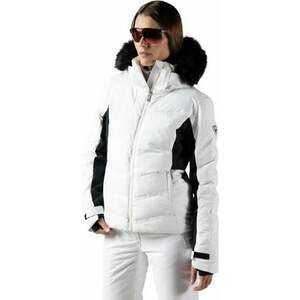 Rossignol Depart Womens Ski Jacket White M Jachetă schi imagine