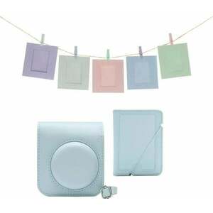 Fujifilm Instax Mini 12 Accessory Kit Blue Husă pentru aparat foto imagine