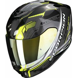 Scorpion EXO 391 HAUT Black/Silver/Neon Yellow L Casca imagine