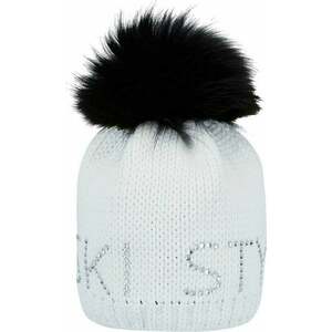 Sportalm Aris Ski Womens Beanie with Fur Optical White UNI Căciulă imagine