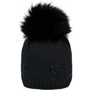 Sportalm Aris Ski Womens Beanie with Fur Black UNI Căciulă imagine