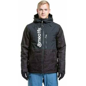 Meatfly Manifold Mens SNB and Ski Jacket Morph Black S Geacă schi imagine