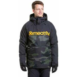 Meatfly Slinger Mens SNB and Ski Jacket Rampage Camo M Geacă schi imagine