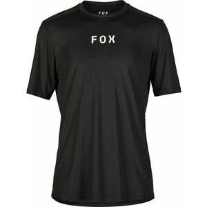 FOX Ranger Moth Race Short Sleeve Tricou Black L imagine