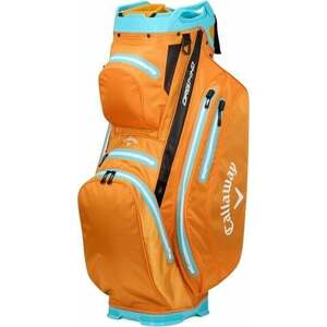 Callaway ORG 14 HD Orange/Electric Blue Sac de golf pentru cărucior imagine