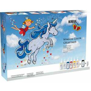 Kreul 42844 Set de culori pentru sticla 7 x 80 ml 1 buc imagine