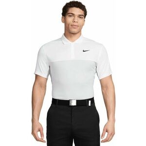 Nike Dri-Fit Victory Mens Golf Polo White/Black 2XL Tricou polo imagine