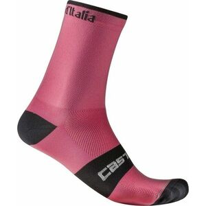 Castelli Giro107 18 Sock Rosa Giro 2XL Șosete ciclism imagine