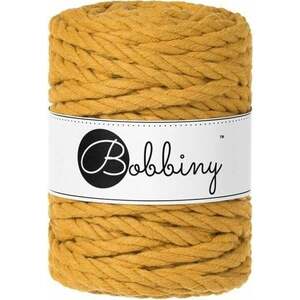 Bobbiny 3PLY Macrame Rope 9 mm 30 m Mustard Șnur imagine