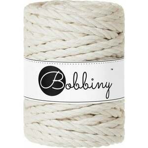 Bobbiny 3PLY Macrame Rope 9 mm 30 m Natural Șnur imagine