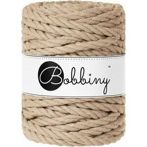 Bobbiny 3PLY Macrame Rope 9 mm 30 m Nisip Șnur imagine