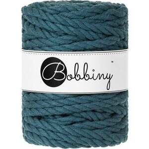 Bobbiny 3PLY Macrame Rope 9 mm 30 m Peacock Blue Șnur imagine