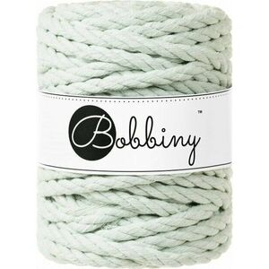 Bobbiny 3PLY Macrame Rope 9 mm 30 m Milky Green Șnur imagine