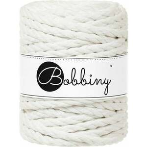 Bobbiny 3PLY Macrame Rope 9 mm 30 m Off White Șnur imagine