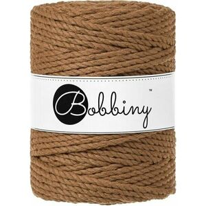 Bobbiny 3PLY Macrame Rope 5 mm 100 m Caramel Șnur imagine