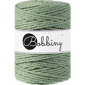 Bobbiny 3PLY Macrame Rope 5 mm 100 m Eucalyptus Green Șnur imagine