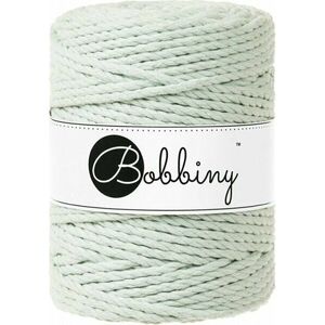 Bobbiny 3PLY Macrame Rope 5 mm 100 m Milky Green Șnur imagine