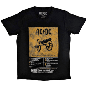 AC/DC Tricou 8 Track Unisex Black M imagine