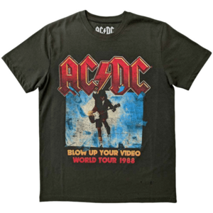 AC/DC Tricou Blow Up Your Video Unisex Verde S imagine