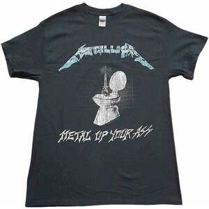 Metallica Tricou Metal Up Your Ass Unisex Black XL imagine