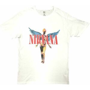 Nirvana Tricou Angelic Unisex White M imagine