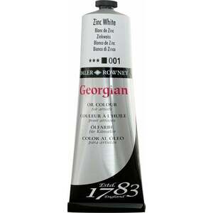 Daler Rowney Georgian Vopsea cu ulei Alb Zinc 225 ml 1 buc imagine