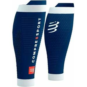 Compressport R2 3.0 Blue/White T4 Huse pentru viței pentru alergători imagine