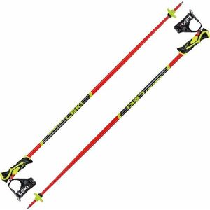 Leki WCR Lite SL 3D Bright Red/Black/Neonyellow 95 cm Bețe de schi imagine