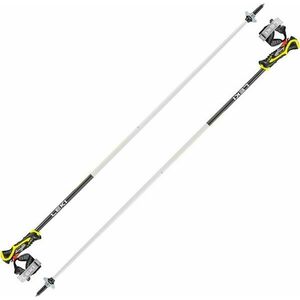 Leki Airfoil 3D White/Neonyellow/Dark Anthracite 125 cm Bețe de schi imagine