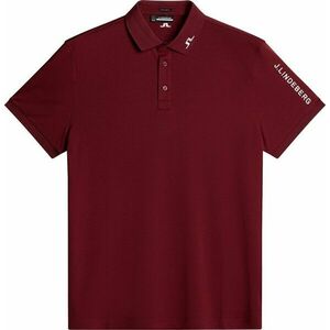 J.Lindeberg Tour Tech Regular Fit Cabernet XL Tricou polo imagine