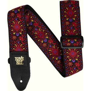 Ernie Ball Classic Jacquard Guitar/Bass Strap Curea de chitară Crimson Royal Bloom imagine