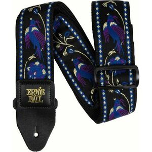 Ernie Ball Classic Jacquard Guitar/Bass Strap Curea de chitară Purple Pleasant Pheasant imagine