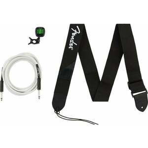 Fender Accessories Bundle Pack Cable Tuner Strap Curea de chitară imagine