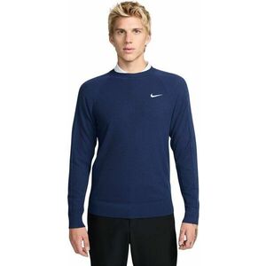 Nike Tour Knit Crew Midnight Navy/White M imagine