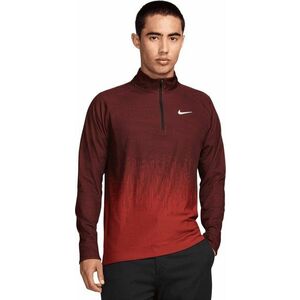 Nike Dri-Fit ADV Half-Zip Dragon Red/Burgundy Crush/White M imagine