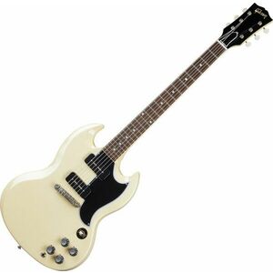 Gibson Custom 1963 SG Special Reissue Murphy Lab Ultra Light Aged Classic White Chitară electrică imagine