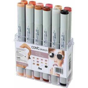 Copic Classic Refill cerneală Skin Tones Colours 12 buc imagine