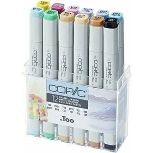 Copic Classic Refill cerneală Pastel Colours 12 buc imagine