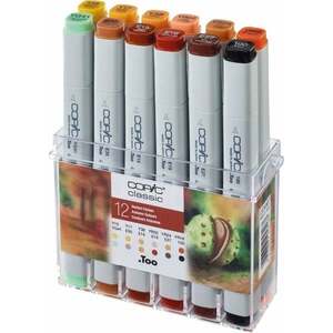 Copic Classic Refill cerneală Autumn Colours 12 buc imagine