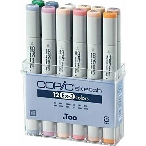 Copic Sketch Refill cerneală Ex Set 3 12 buc imagine