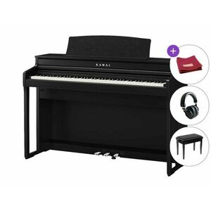 Kawai CA401B SET Pian digital Premium Satin Black imagine