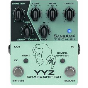 Tech 21 SansAmp Geddy Lee YYZ Shape Shifter Preamplificator pentru bas imagine