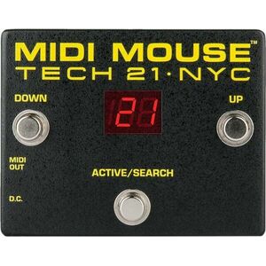 Tech 21 MIDI Mouse Pedală două canale imagine