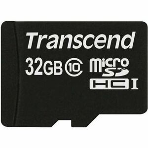 Card de memorie Transcend microSDHC, 32GB, Clasa 10 + Adaptor imagine