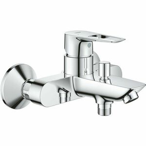 Baterie de cada Grohe Bauloop 23602001, 1/2'', aparenta, monocomanda, diverter, Crom imagine