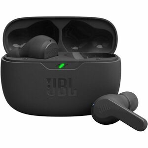 Casti audio in-ear JBL Wave Beam, True Wireless, Bluetooth, Deep Bass, Negru imagine