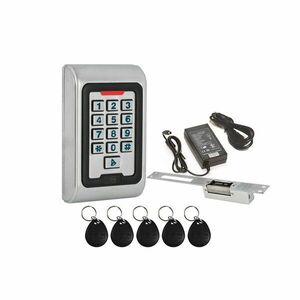 Sistem control acces standalone Silin KIT-CA-1UCC, cod, cartela, RFID 125 KHz, o usa imagine