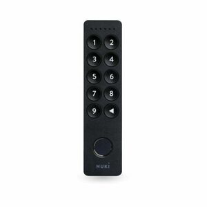 Tastatura smart control acces Nuki Keypad 2, amprenta, PIN, compatibil Nuki Smart Lock, 20 amprente, 200 coduri PIN, bluetooth imagine