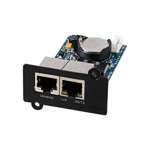 Monitorizare si control centralizat nJoy SNMP Card PM, compatibila cu seriile Echo Pro/Argus/Aster, suport pentru senzor de umiditate si temperatura imagine