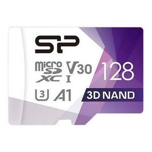 Card de memorie Silicon Power Superior Pro microSDXC, 128GB, Clasa 10, UHS-I, U3, V30, Adaptor microSD imagine